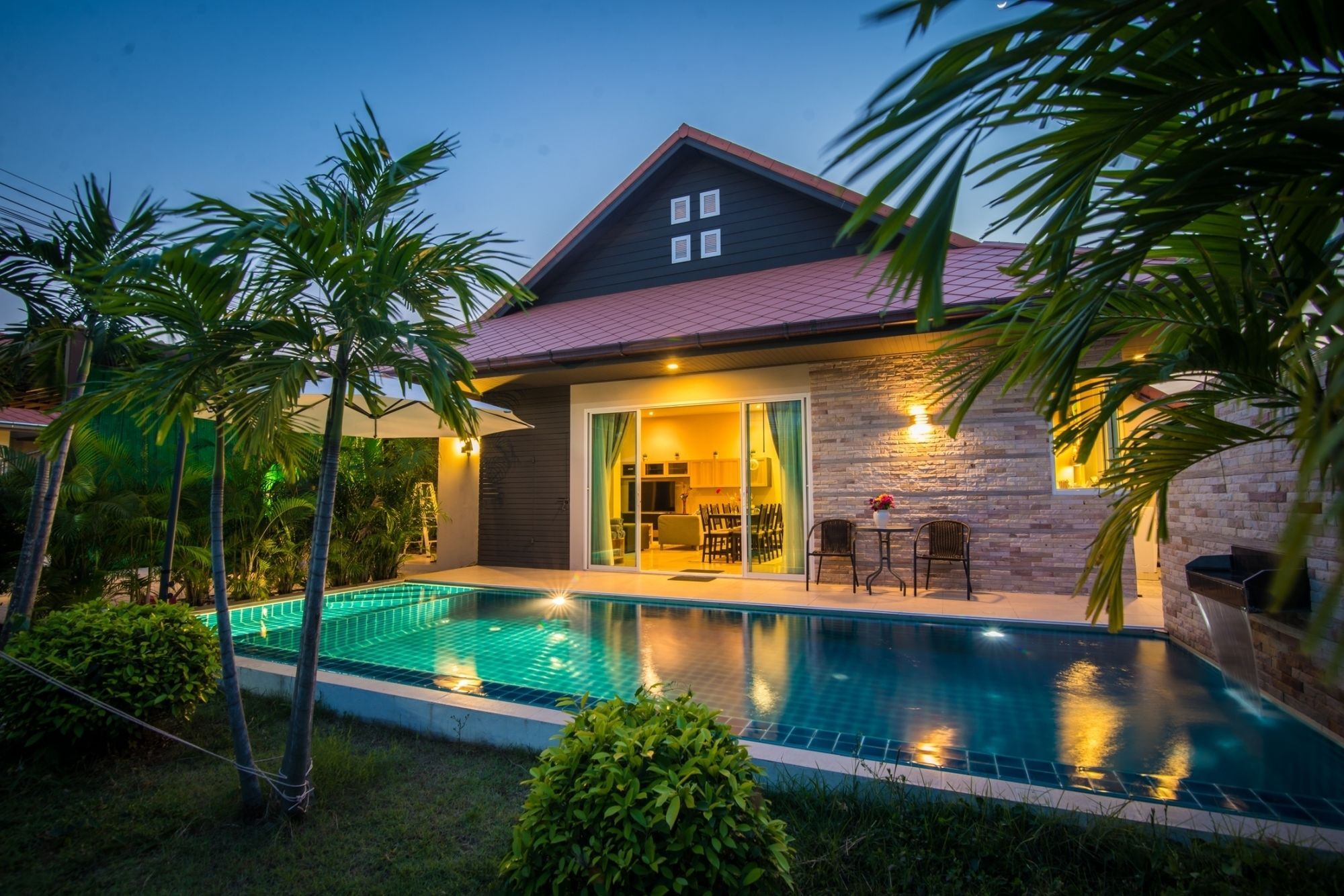 The Ville Deluxe Modern Pool Villa Pattaya Buitenkant foto
